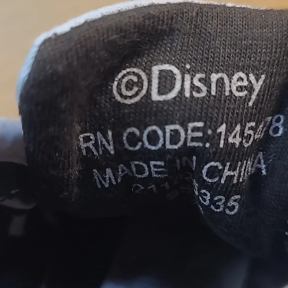 Disney Light Blue White Canvas Infant Shoes - Picture 10 of 10